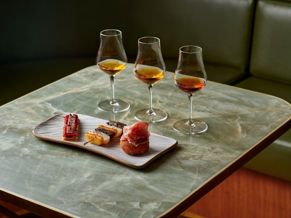 Three whiskeys and three pintxos at The Glendronach x Gildas event