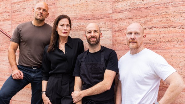 James Bradey (Co-Founder & Director, Liquid & Larder), Megan Moloney (Food & Beverage Manager, The EVE), Pip Pratt (Executive Chef)& Warren Burns (Co-Founder & Director, Liquid & Larder)