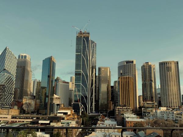 Image of Sydney CBD skyline, where Fair Work conducted inspections last week.