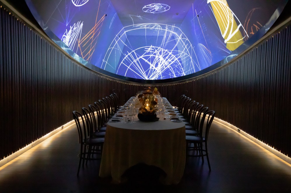 The International Women's Day All About Women dinner will take place in a private dining hall in the Sydney Opera House.