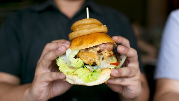 The Burwood Hotel's Beef Burger