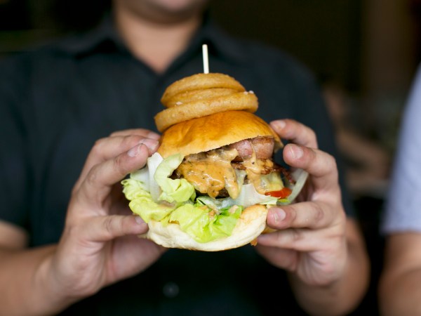 The Burwood Hotel's Beef Burger